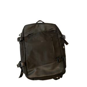 Target Clamshell Black Padded Computer Backpack